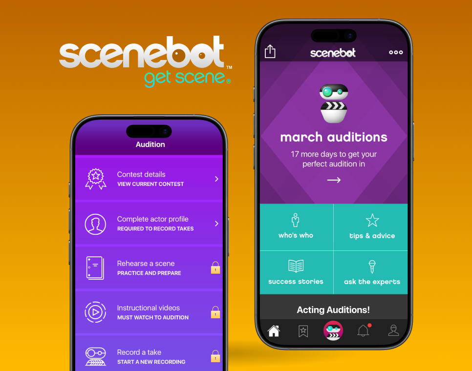 Scenebot mobile app development iOS - Android